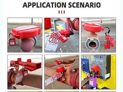 QVAND safety padlock prevents accidental release of energy and safeguards zero accidents in high-risk operations