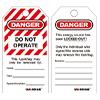 Scaffolding tag and tagout