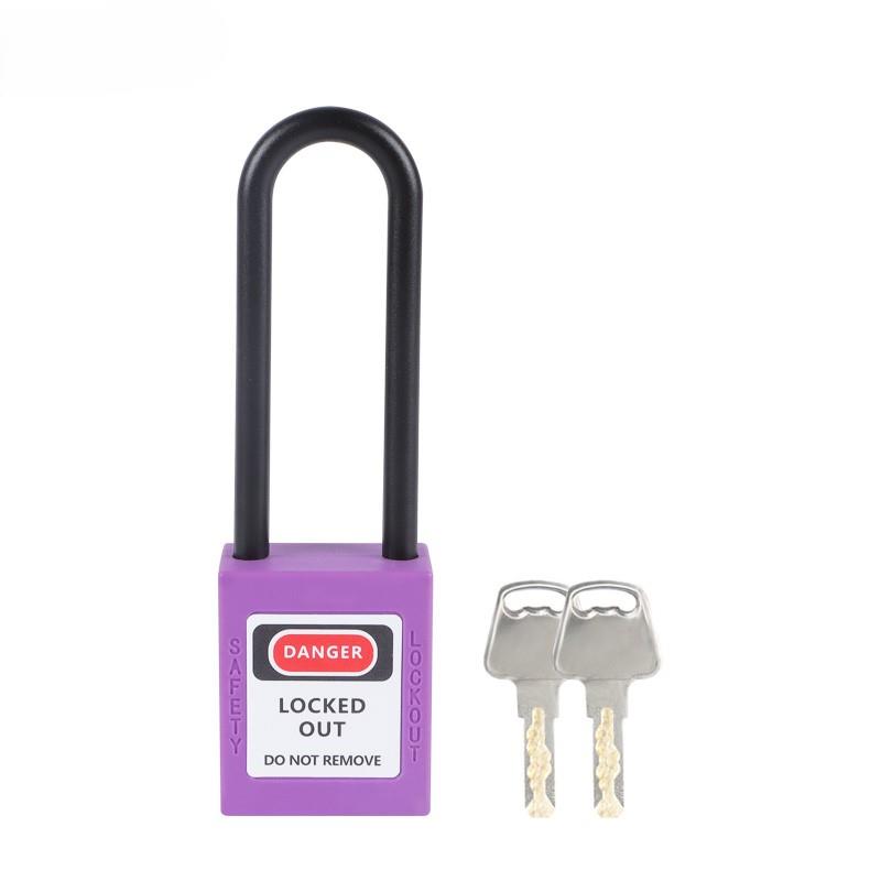 76mm Nylon Shackle Safety Padlock