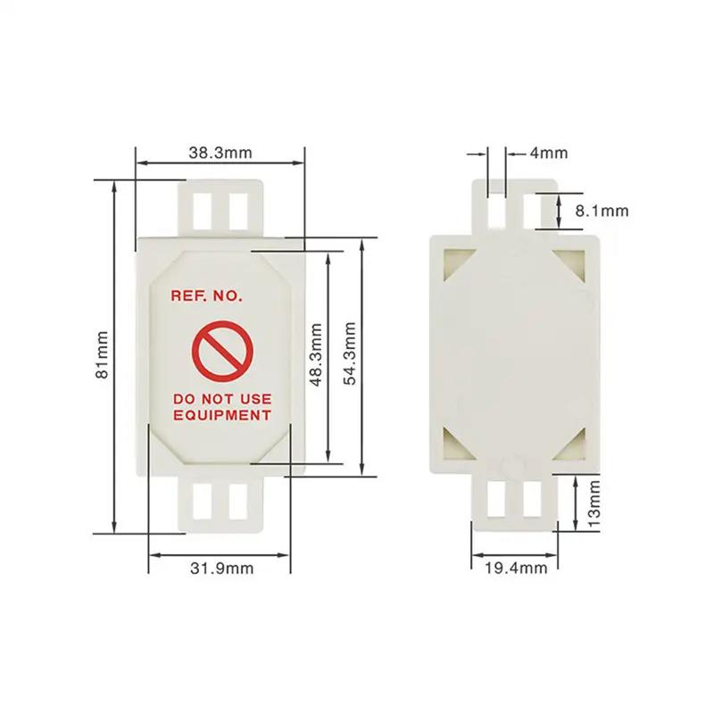 Scaffold holder and tag